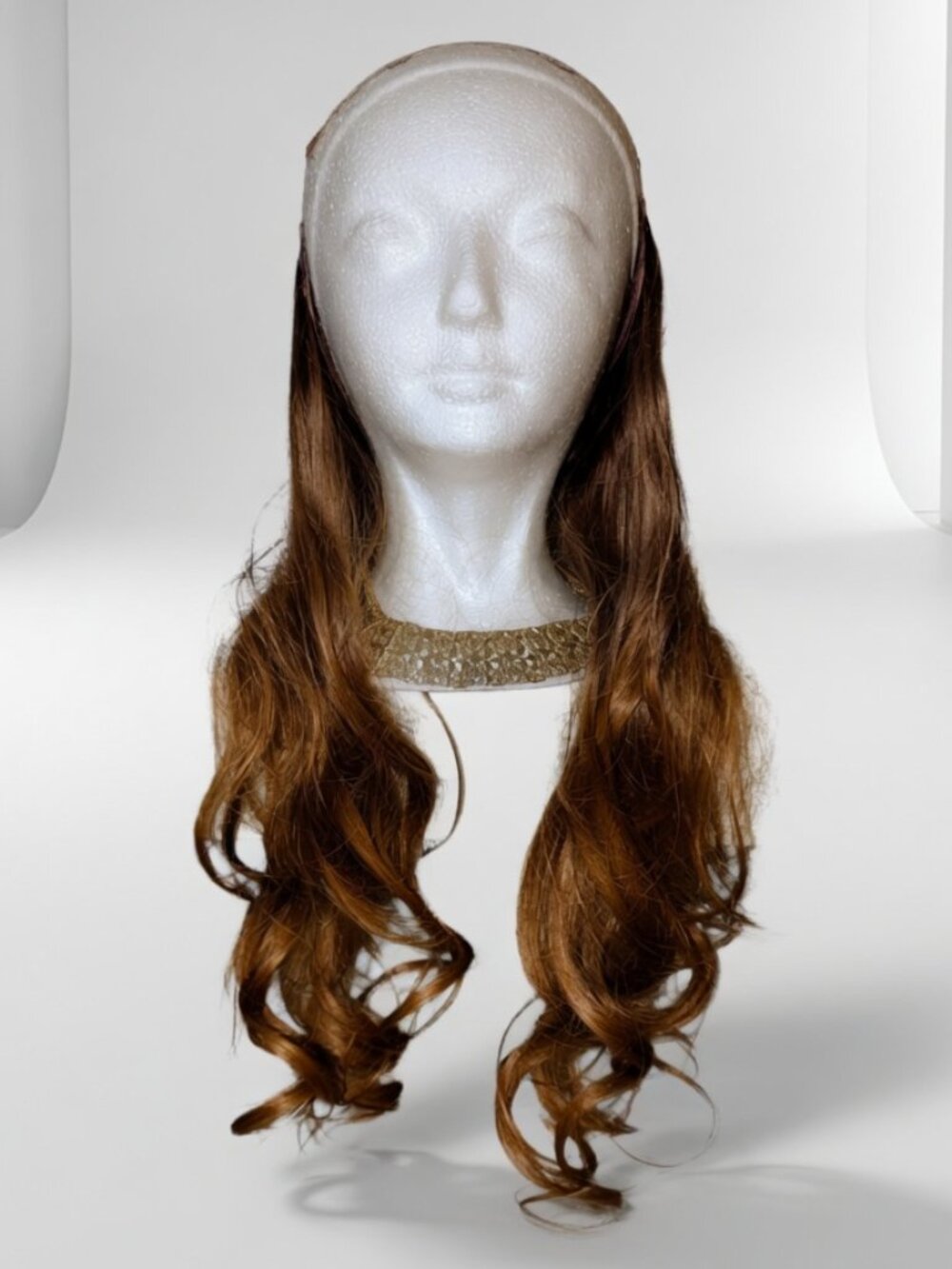 That hair 18" Halo Hair Extensions Reddish Brown 1QTT27 - Picture 2 of 11